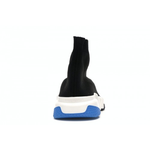 Кроссы Balenciaga Speed Trainer Black Blue - мужская сетка размеров