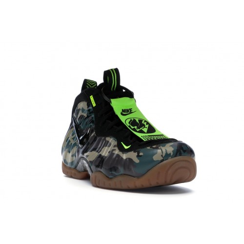 Кроссы Nike Air Foamposite Pro Army Camo - мужская сетка размеров