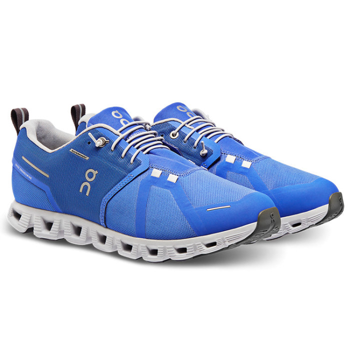 On Running Cloud 5 Waterproof Cobalt Glacier - мужская сетка размеров On Running Cloud 5 Waterproof Cobalt Glacier - мужская сетка размеров