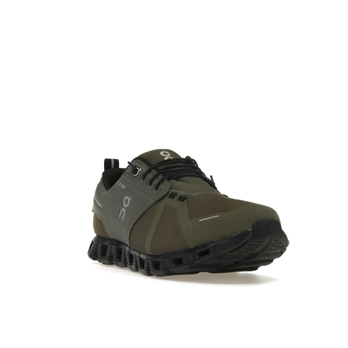 On Running Cloud 5 Waterproof Olive Black - мужская сетка размеров On Running Cloud 5 Waterproof Olive Black - мужская сетка размеров