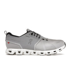 On Running Cloud 5 Waterproof Glacier Grey White