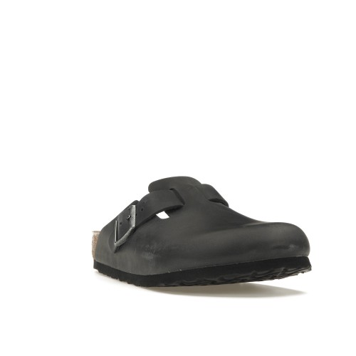 Birkenstock Boston Oiled Leather Black - мужская сетка размеров