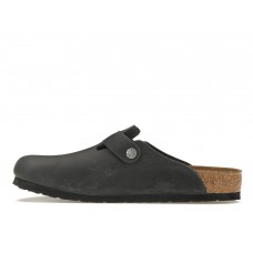 Birkenstock Boston Oiled Leather Black