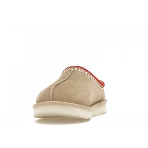 UGG Tasman Slipper Sand Dark Cherry (W) - женская сетка размеров