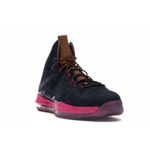 Кроссы Nike LeBron X EXT Denim - мужская сетка размеров