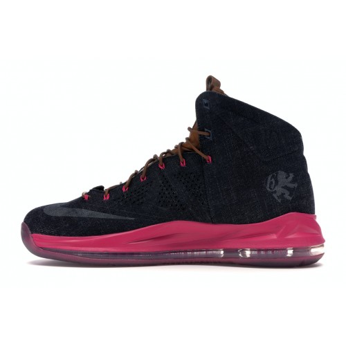 Кроссы Nike LeBron X EXT Denim - мужская сетка размеров