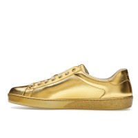 Gucci Ace Metallic Gold
