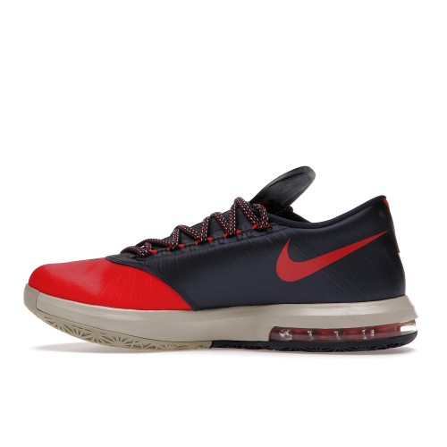 Кроссы Nike KD 6 Light Crimson DC - мужская сетка размеров
