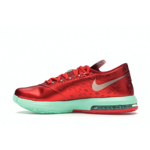 Кроссы Nike KD 6 Christmas - мужская сетка размеров