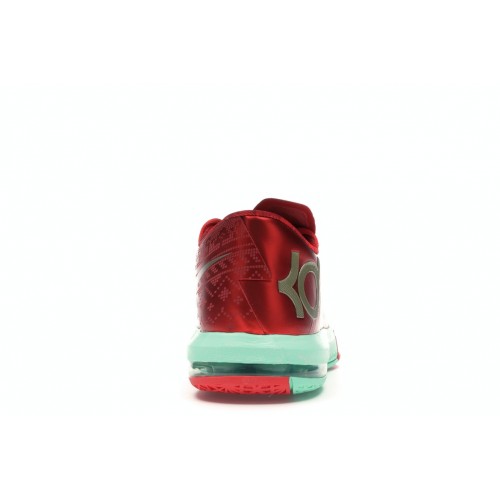 Кроссы Nike KD 6 Christmas - мужская сетка размеров