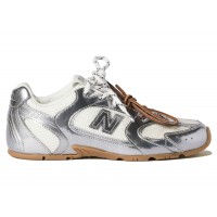 Женские кроссовки New Balance 530 SL Miu Miu Metallic Silver (W)
