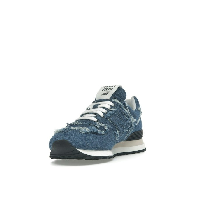 New Balance 574 Miu Miu Denim (W) - женская сетка размеров New Balance 574 Miu Miu Denim (W) - женская сетка размеров