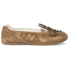 Женские New Balance 530 SL Délavé Suede Ballerinas Miu Miu Cinnamon (W)