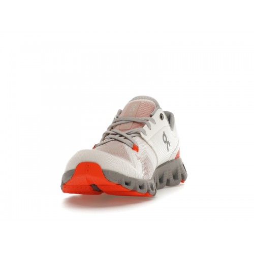 Кроссы On Running Cloud X 3 Ivory Alloy (W) - женская сетка размеров