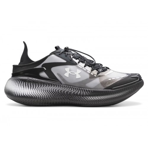 Кроссы Under Armour ECHO Black White - мужская сетка размеров
