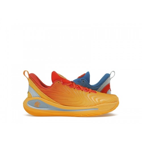 Кроссы Under Armour Curry Flow 12 What The Bay (GS) - подростковая сетка размеров