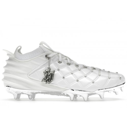 Under Armour UA Blur Pro Justin Jefferson White Metallic Silver - мужская сетка размеров