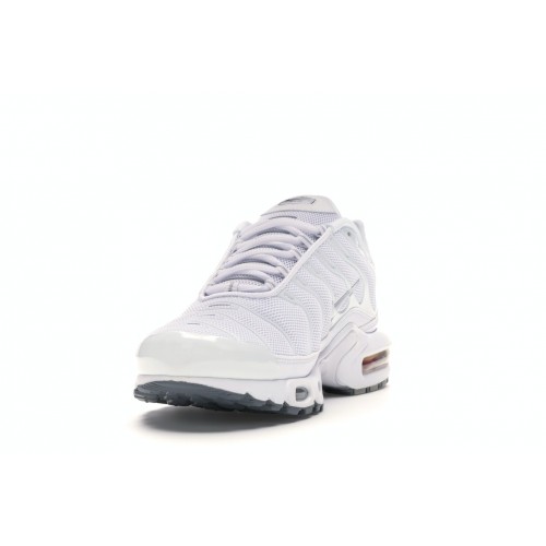 Кроссы Nike Air Max Plus White - мужская сетка размеров