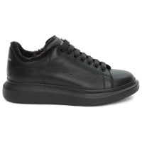Alexander McQueen Oversized Black Wool