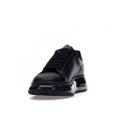 Alexander McQueen Oversized Black Shiny Sole - мужская сетка размеров