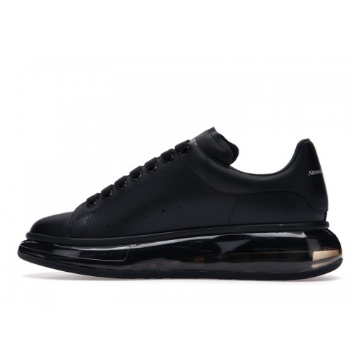 Alexander McQueen Oversized Black Shiny Sole - мужская сетка размеров