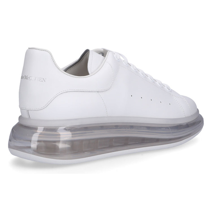 Alexander McQueen Oversized White Clear Sole - мужская сетка размеров Alexander McQueen Oversized White Clear Sole - мужская сетка размеров