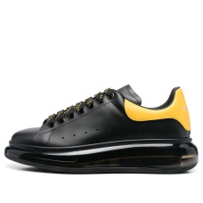 Alexander McQueen Oversized Clear Sole Black Pop Yellow