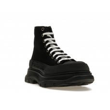 Кроссовки Alexander McQueen Tread Slick Boot Black Black White