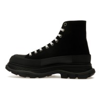 Alexander McQueen Tread Slick Boot Black Black White