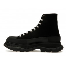Кроссовки Alexander McQueen Tread Slick Boot Black Black White
