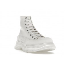 Alexander McQueen Tread Slick Boot White White
