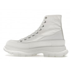 Alexander McQueen Tread Slick Boot White White