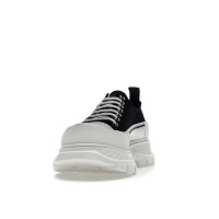 Кроссовки Alexander McQueen Tread Slick Low Lace Up Black White