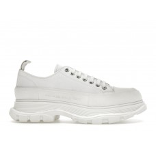 Кроссовки Alexander McQueen Tread Slick Low Lace Up White FW21