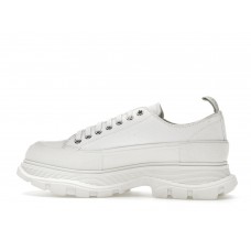 Кроссовки Alexander McQueen Tread Slick Low Lace Up White FW21