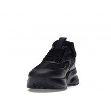 Кроссовки Alexander McQueen Oversized Runner Black Silver