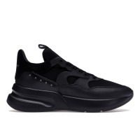 Кроссовки Alexander McQueen Oversized Runner Black Silver