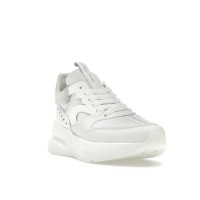 Кроссовки Alexander McQueen Oversized Runner White Silver