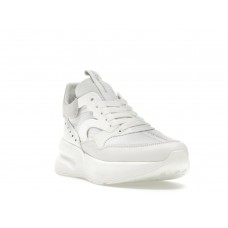 Кроссовки Alexander McQueen Oversized Runner White Silver