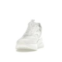 Кроссовки Alexander McQueen Oversized Runner White Silver