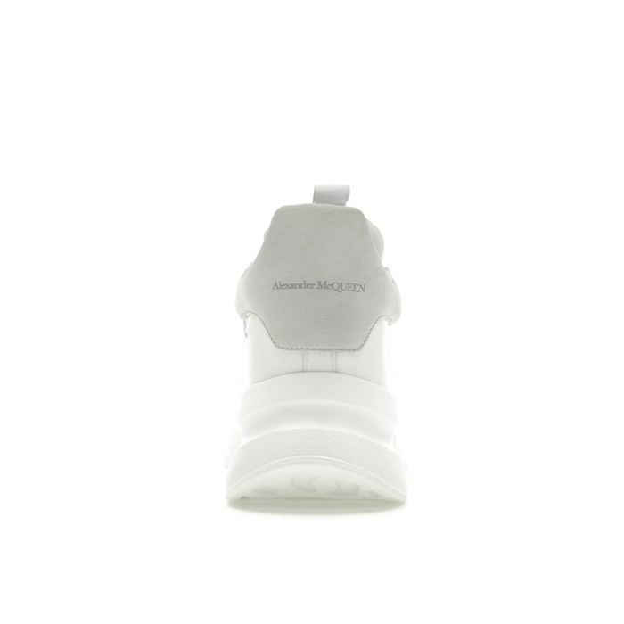 Alexander McQueen Oversized Runner White Silver - мужская сетка размеров Alexander McQueen Oversized Runner White Silver - мужская сетка размеров