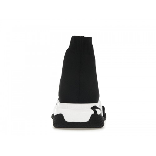 Balenciaga Speed Graffiti Trainers White Black Logo (W) - женская сетка размеров