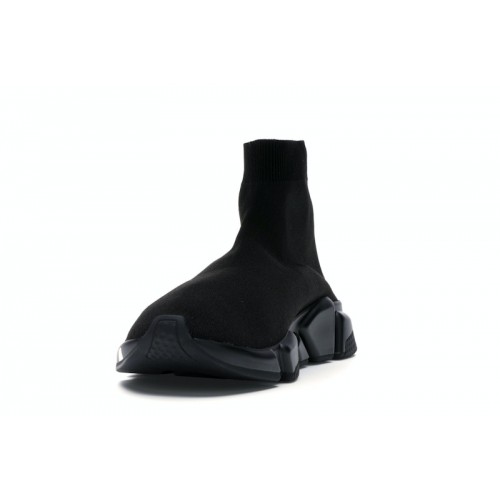 Кроссы Balenciaga Speed Graffiti Trainers Black - мужская сетка размеров