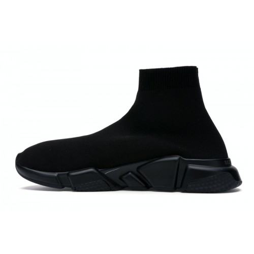 Кроссы Balenciaga Speed Graffiti Trainers Black - мужская сетка размеров