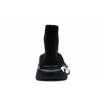 Кроссовки Balenciaga Speed Graffiti Trainers Black