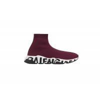 Кроссовки Balenciaga Graffiti Speed Purple