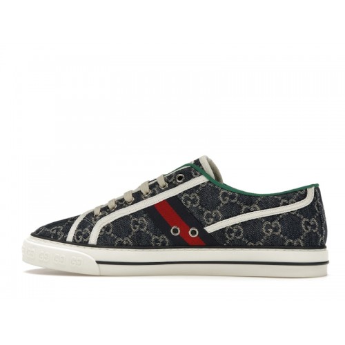 Gucci Tennis 1977 Denim GG Print - мужская сетка размеров Gucci Tennis 1977 Denim GG Print - мужская сетка размеров