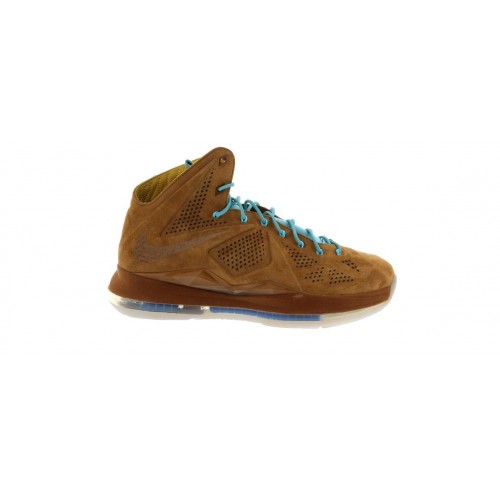 Кроссы Nike LeBron X EXT Hazelnut - мужская сетка размеров