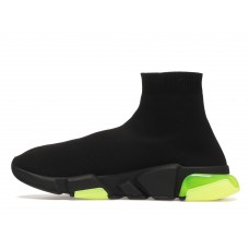 Кроссовки Balenciaga Speed Trainer Clearsole Yellow Fluo