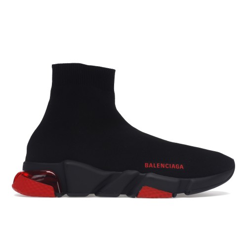 Кроссы Balenciaga Speed Clearsole Red - мужская сетка размеров